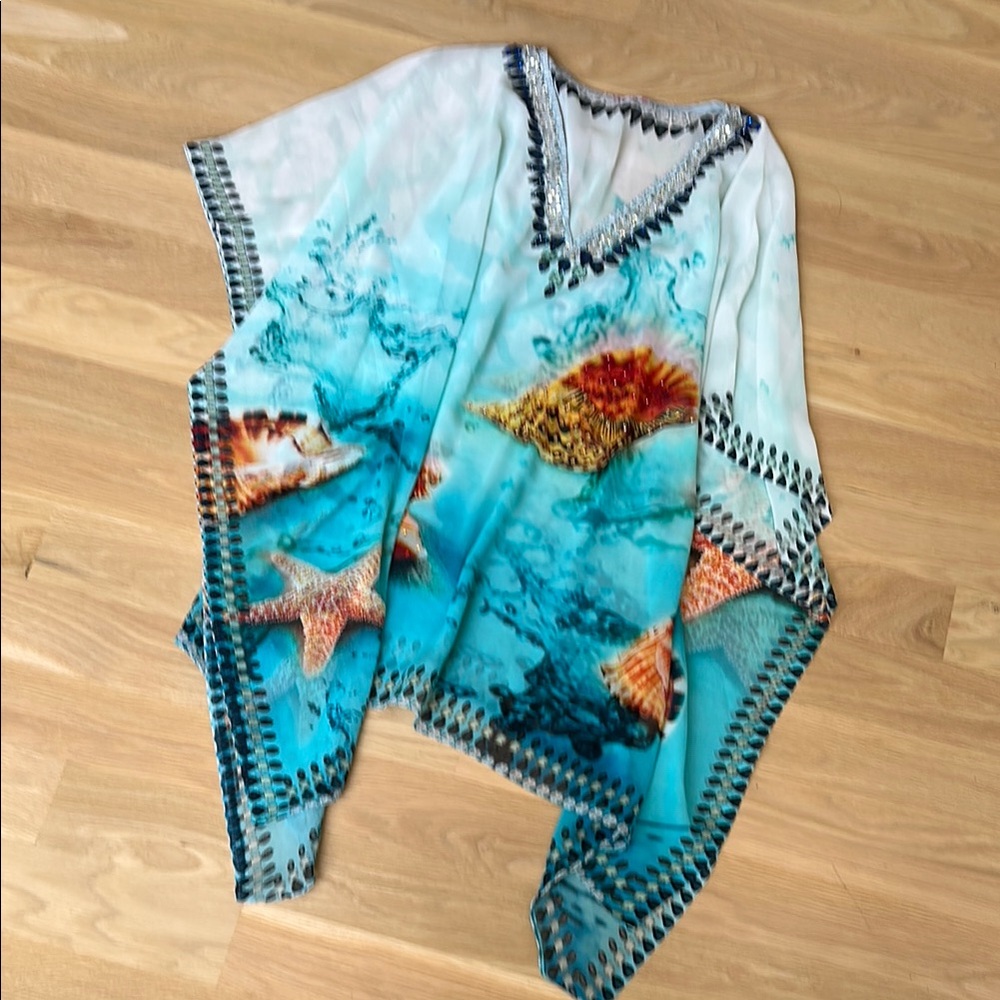 Oceanic Print Women's Top